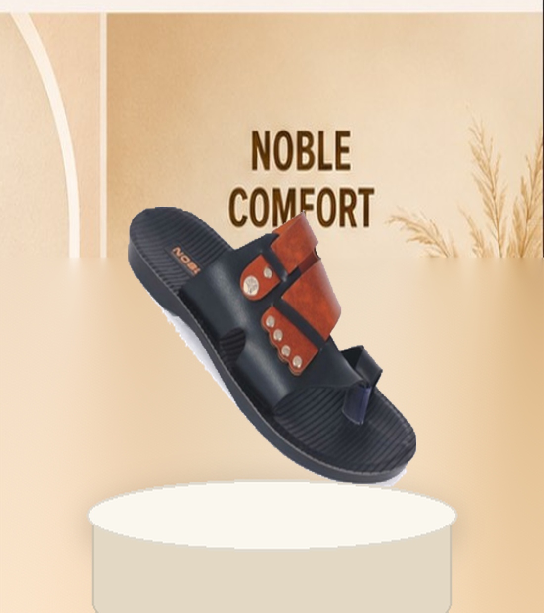 Noble Footwear Noble Comfort PU Slipper